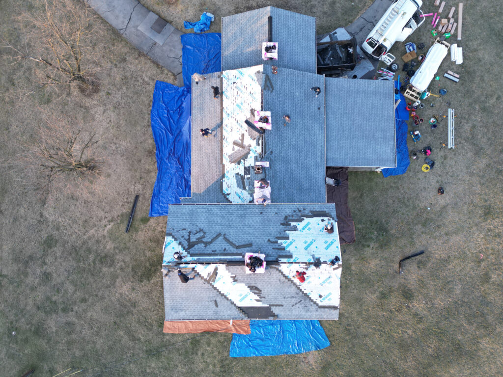 During - Modern Roofing