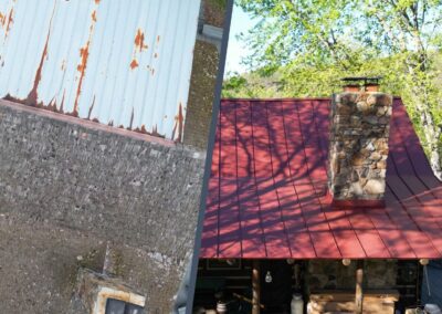 Cedar to Standing Seam